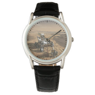 Montre Mars 2020 Rover Sur La Surface De Mars.