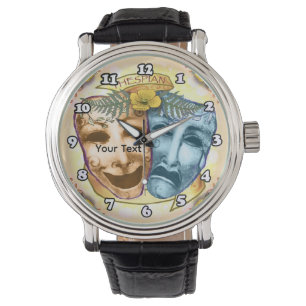 Montre Masques d'acteur Blue Orange