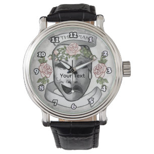 Montre Masques d'acteur thespien