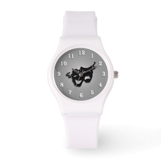 Montre Masques de théâtre comique et de tragédie (Recto)