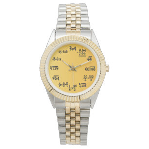 Montre Mathématiques