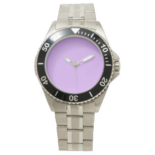 Montre Mauve, code hexa violet pâle e0b0ff