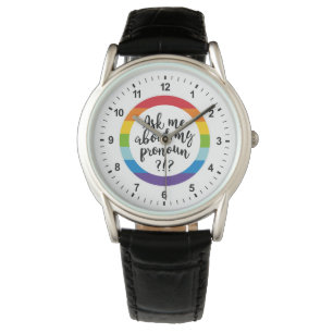 Montre Me Demandez-Moi Mon Pronoun ?