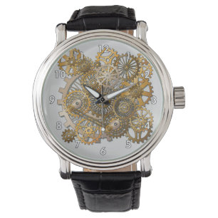 Montre Mécanisme cool de maintien du temps massif