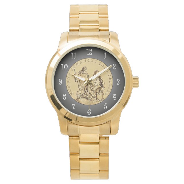 Montre Médaille de bronze des marcheurs de code de la com (devant)