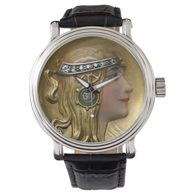 Montre Médaillon Art Nouveau (devant)