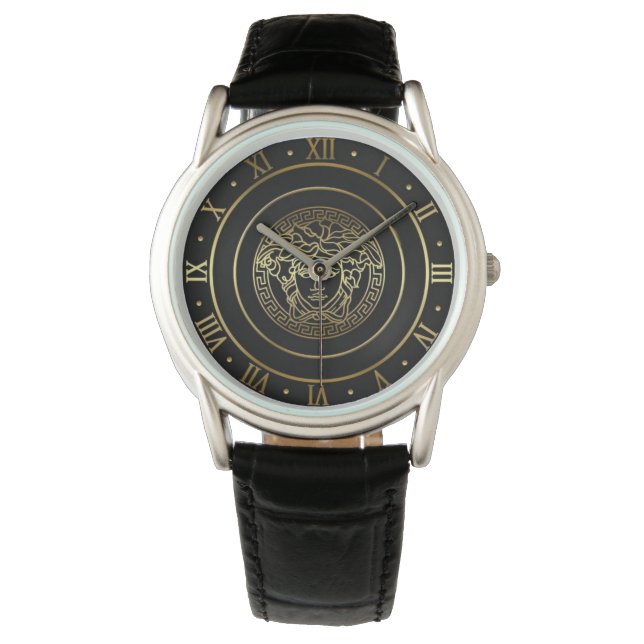 Montre Méduse dorée de Persée  (devant)