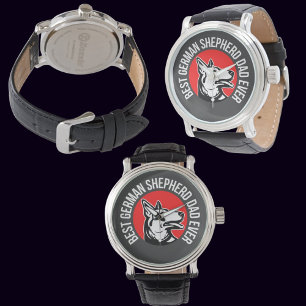 Montre Meilleur berger allemand papa jamais