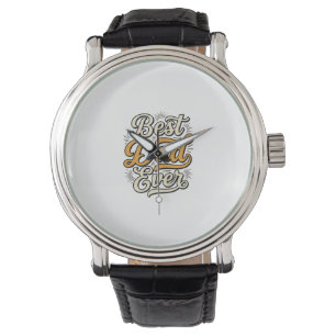 Montre Meilleur Papa de Tous les Temps Design de Chemise