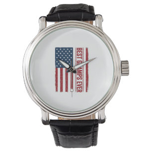 Montre Meilleur Papi de tous les temps Conception de vect