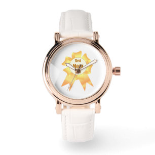 Montre Meilleure maman jamais Golden Lauréat du prix ruba
