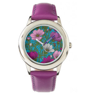 Montre Mélange cosmos bleu