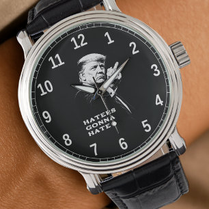 Montre Meme drôle du doigt d'honneur de Trump 2026