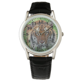 Montre Mens Classic Watch/Wildlife Tiger
