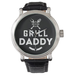 Montre Mens Grill Papa BBQ Et Fumer Pour La Fête des pè