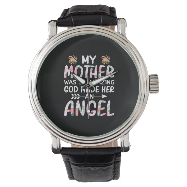Montre Mère Art Ma Mère Un Ange (devant)