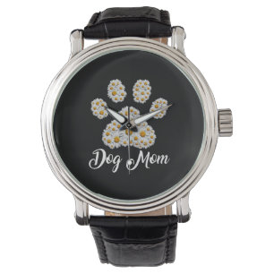 Montre Mère Art Meilleur Chien Maman Jour d'anniversaire