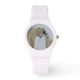 Montre Mère d'ours blanc avec CUB