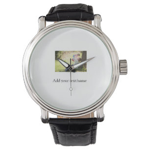 Montre Mère fille photo de famille ajouter nom image text