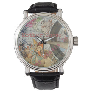 Montre Mère Goose Nursery Rhyme Fairy Tale