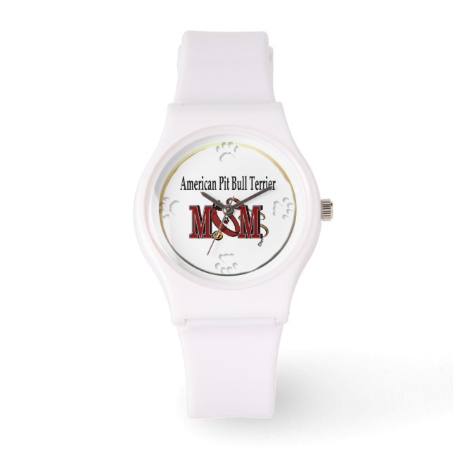 MONTRE MÈRE TERRIER AMÉRICAINE (Recto)