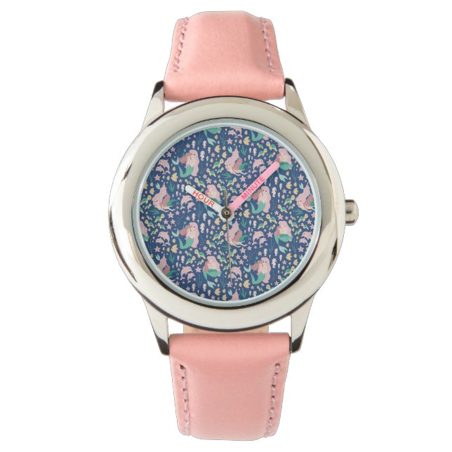 Montre Mermaid mère fille Bonding Ocean Dark Version (devant)