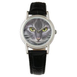 Montre Merveilleux portrait de chat - cool