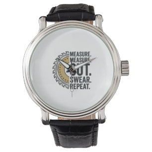 Montre Mesure Mesure Couper Jurer Répéter Lame de Scie Ch