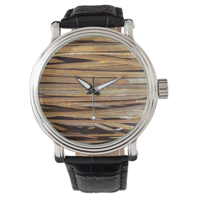Montre Métal rouillé (devant)