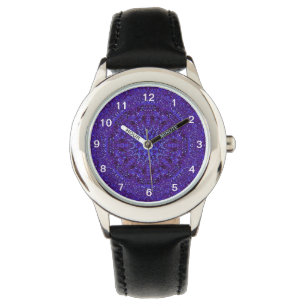 Montre Métallique pourpre