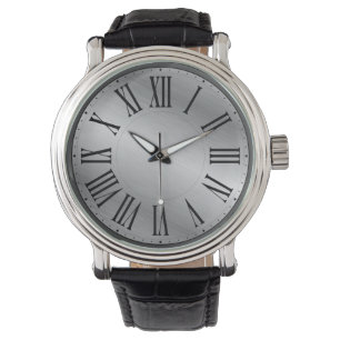 Montre Métallurgie/AUCUN chiffre romain Arrière - plan