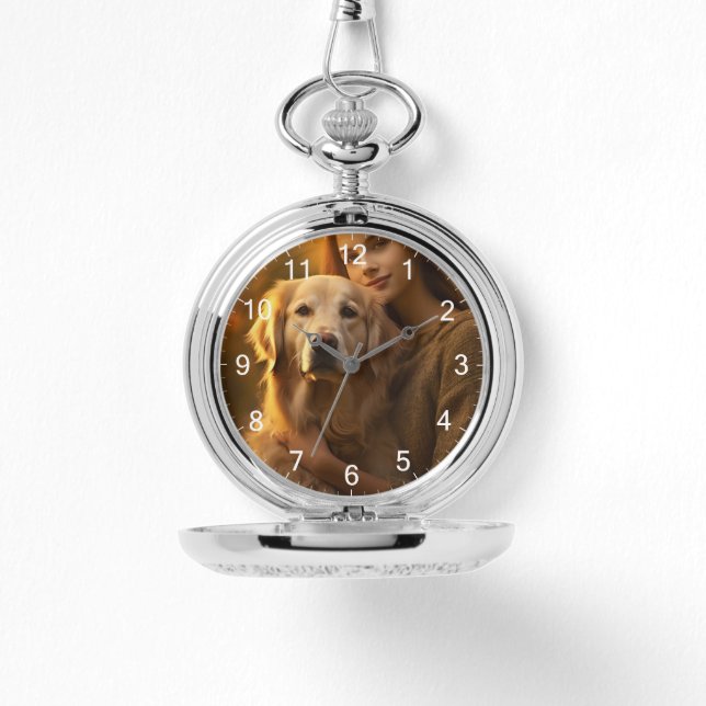 Montre Mete golden retriever Meilleure maman chien jamais (Recto)