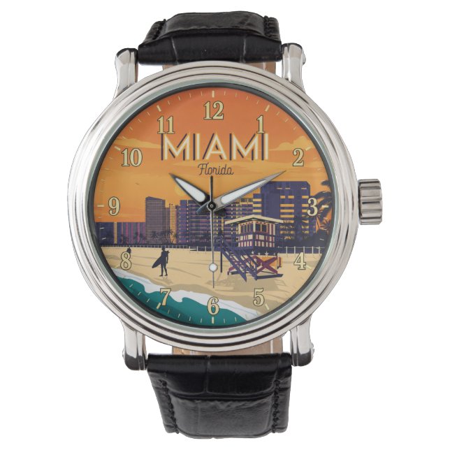 Montre Miami Florida Beach (devant)