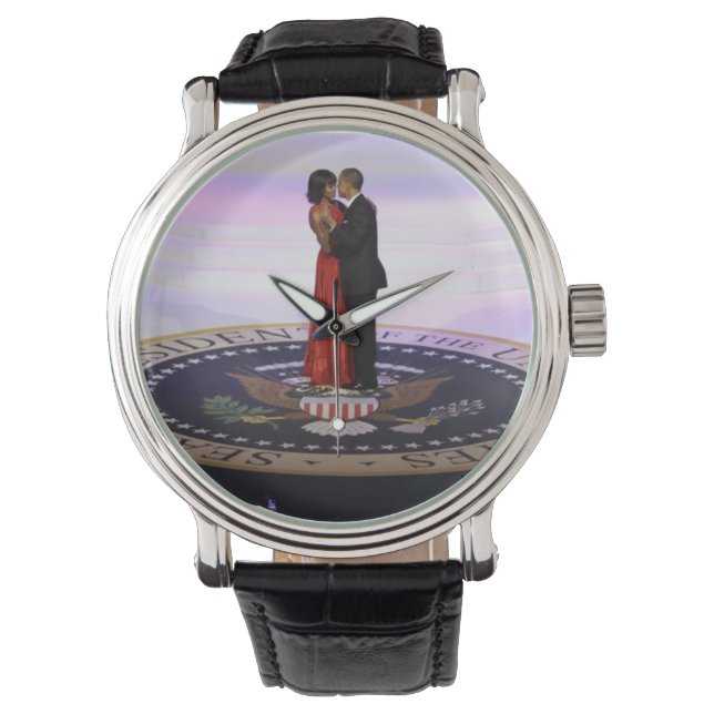 Montre Michelle et Barack Obama (devant)