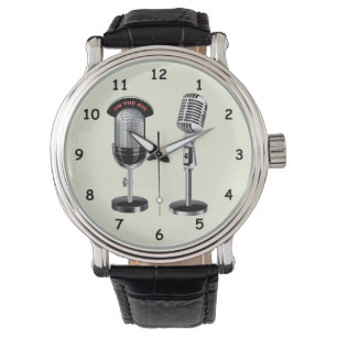 Montre Microphones Vintages cool