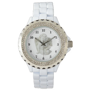 Montre mignon amoureux de l'ange religieux