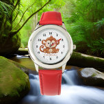 Montre mignon enfants unisex petit singe<br><div class="desc">Enfants mignons unisex petit singe Montre</div>
