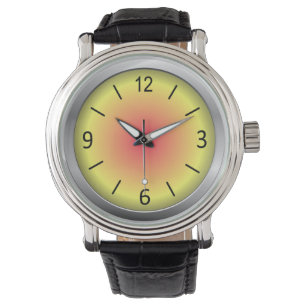 Montre Mignonne et colorée ombragée