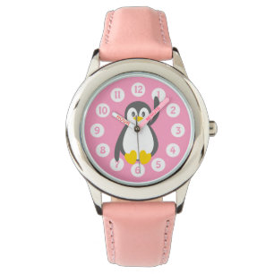 Montre Mince manchot graphique enfants