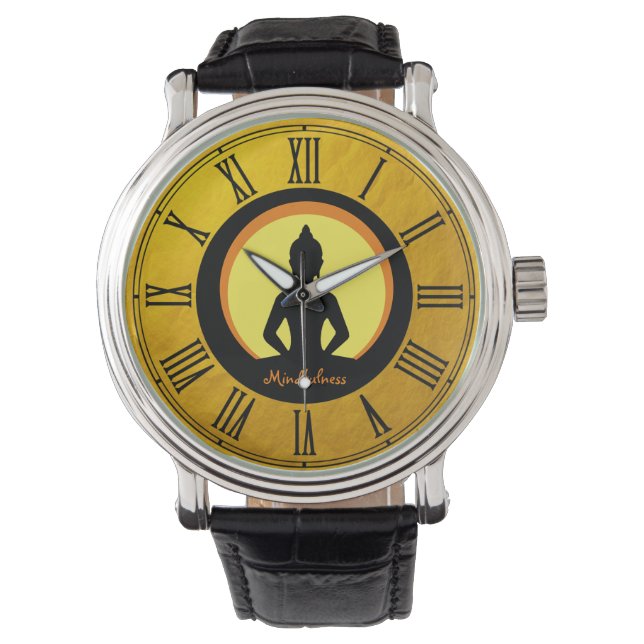 Montre Mindfulness & Bouddha Golden Meditation / Bouddhis (devant)