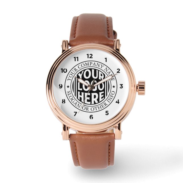 Montre Minimal Business Name And Custom Brand Logo  (Recto)