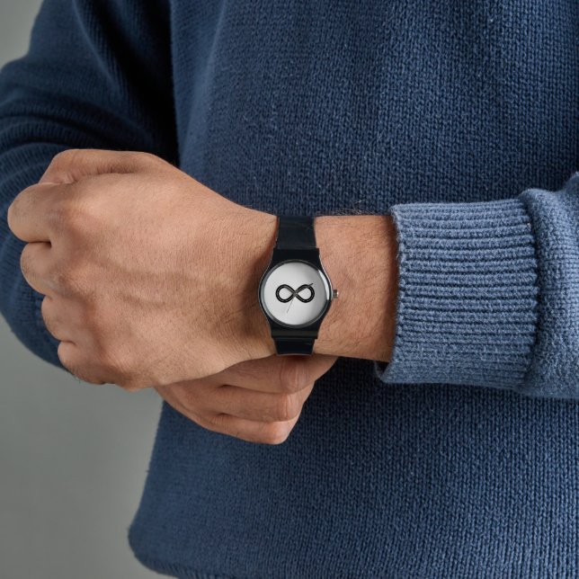 Montre Minimalisme infini intemporel (main)
