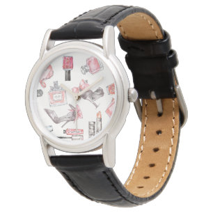 Montre Mode chic d'aquarelle des accents  