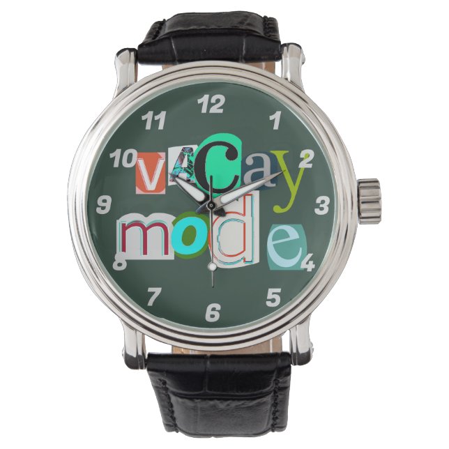 Montre Mode Vacay rétro (devant)