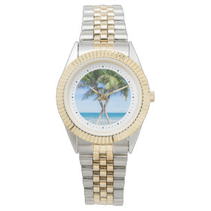 Montre Modèle de photo rond personnalisé fait main