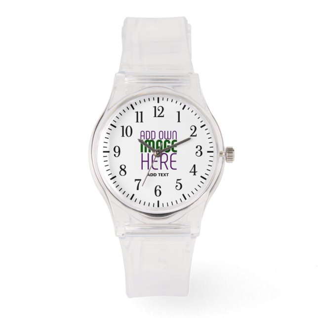MONTRE MODÈLE DE TEXTE D'IMAGE SIMPLE ET CLAIR MODERNE (Recto)