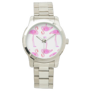 Montre Modèle flamant rose
