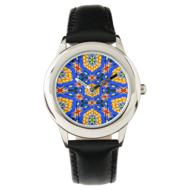 Montre Modèle floral esthétique (devant)