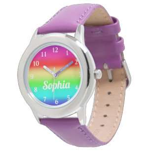 Montre Modèle mignon nommé personnalisé par filles