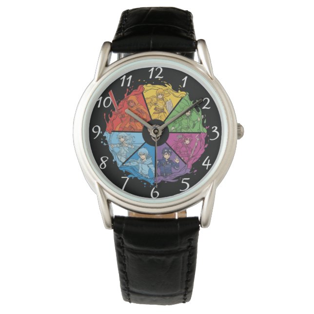 Montre Modern Anime Art Watch (devant)
